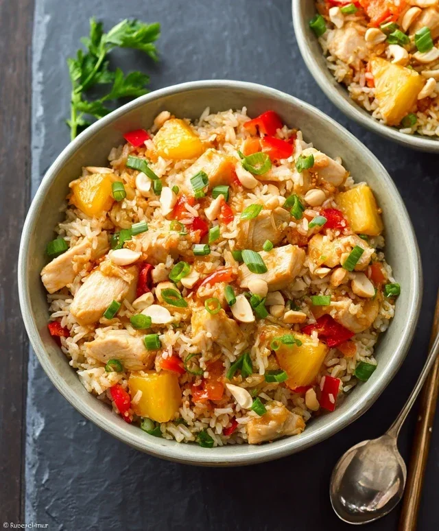 Pineapple Chicken and Rice
