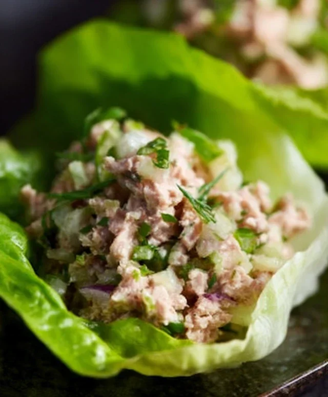 Tuna Lettuce Wraps