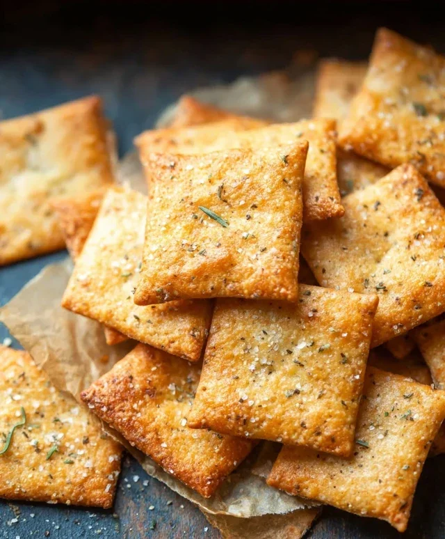 Keto Crackers (2 ingredients!)