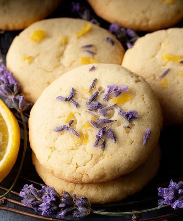 Lemon Lavender Cookie Recipe