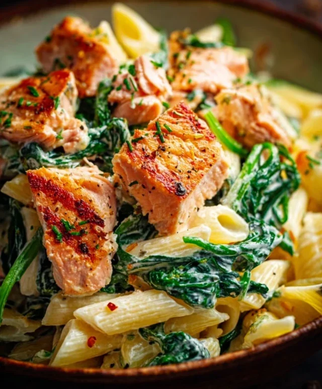 Salmon Spinach Pasta Dish: A Delicious and Nutritious Recipe to Try Today