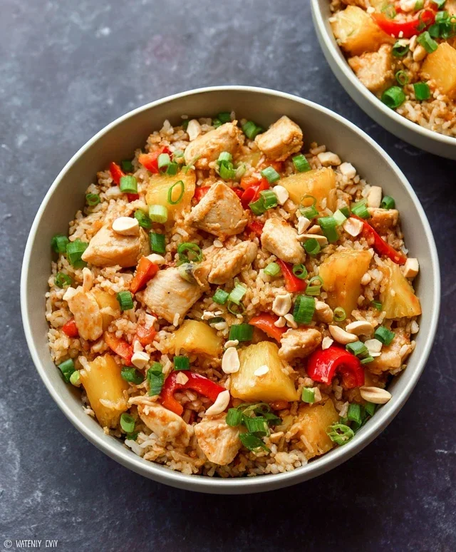 Pineapple Chicken and Rice