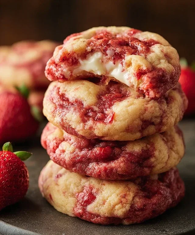 Strawberry Cheesecake Cookie