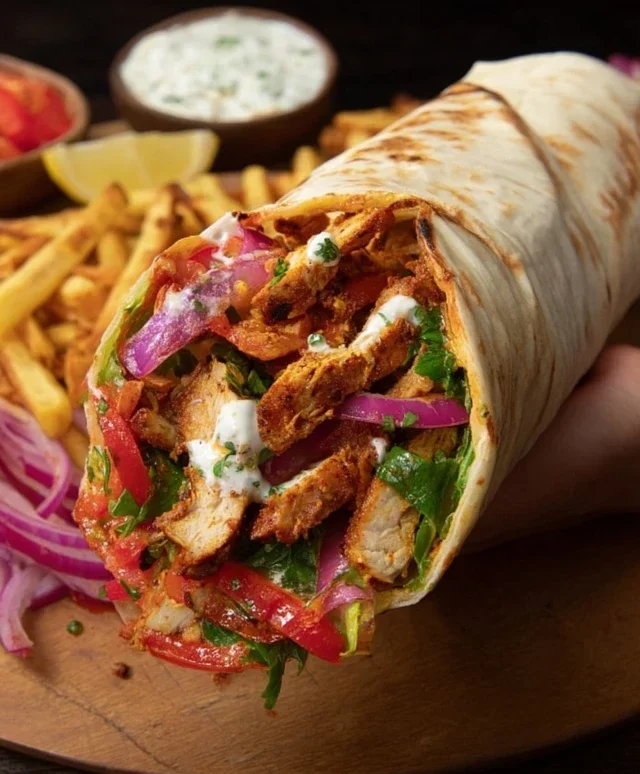 Chicken Shawarma Wrap