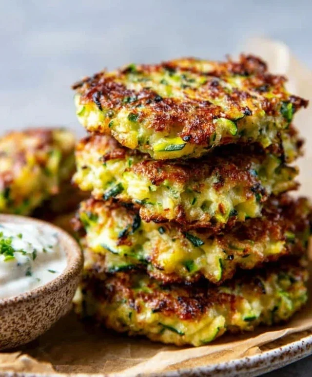 Crispy and Easy Zucchini Fritters Recipe
