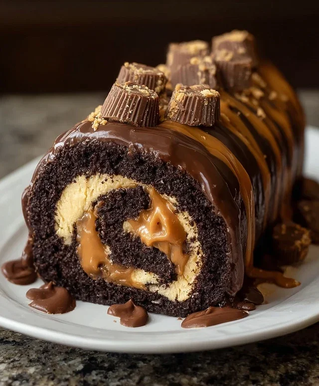 Chocolate Peanut Butter Cake