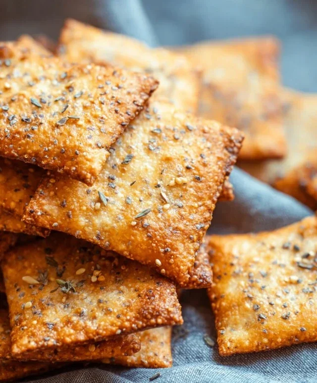 Keto Crackers (2 ingredients!)