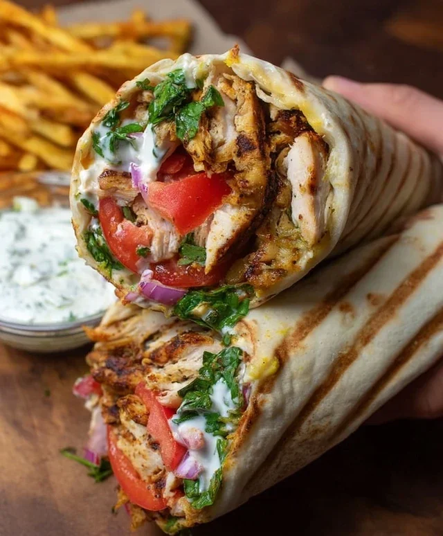Chicken Shawarma Wrap