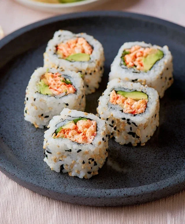 Kani Sushi (Spicy Crab Roll)