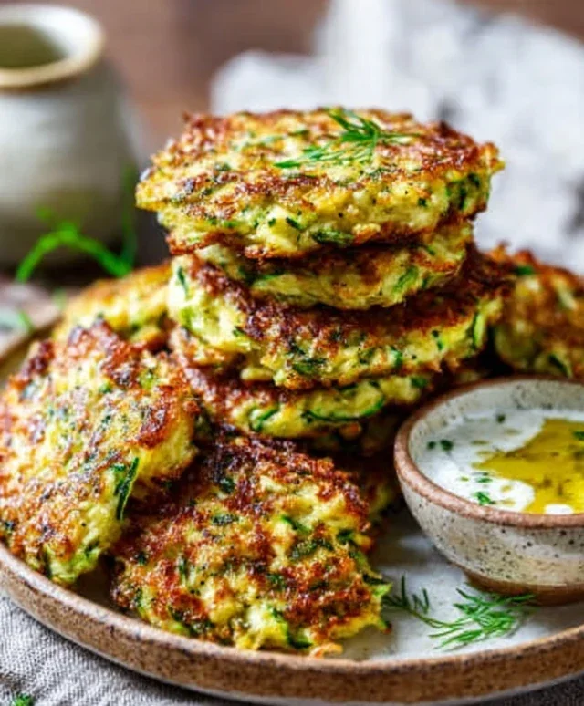 Crispy and Easy Zucchini Fritters Recipe