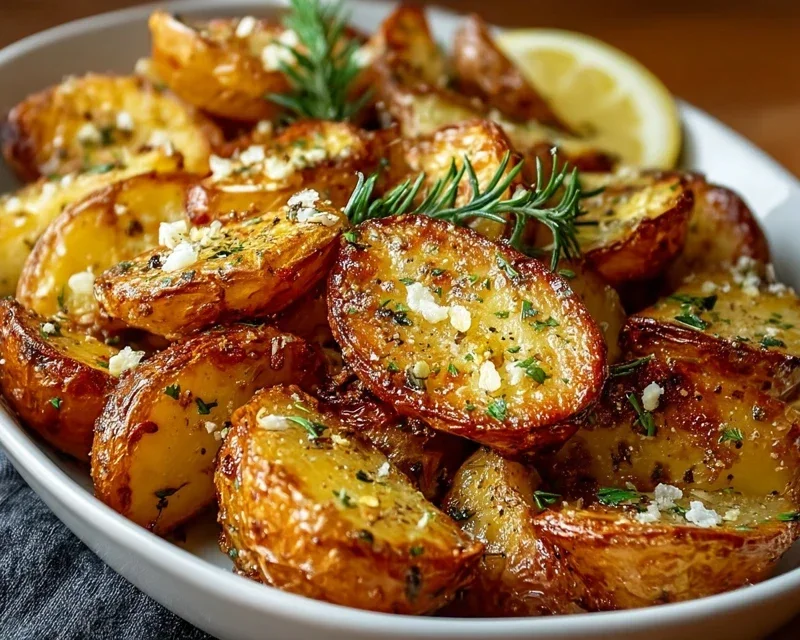 Authentic Greek Potatoes: Crispy Lemon Perfection!