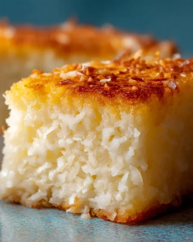 Sticky Coconut Cake