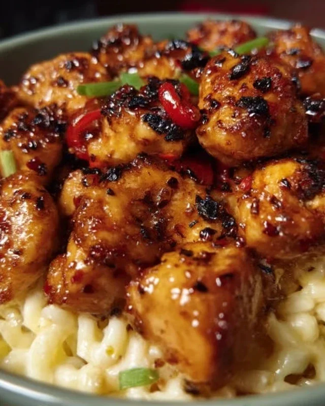Sweet and Spicy Honey Pepper Chicken