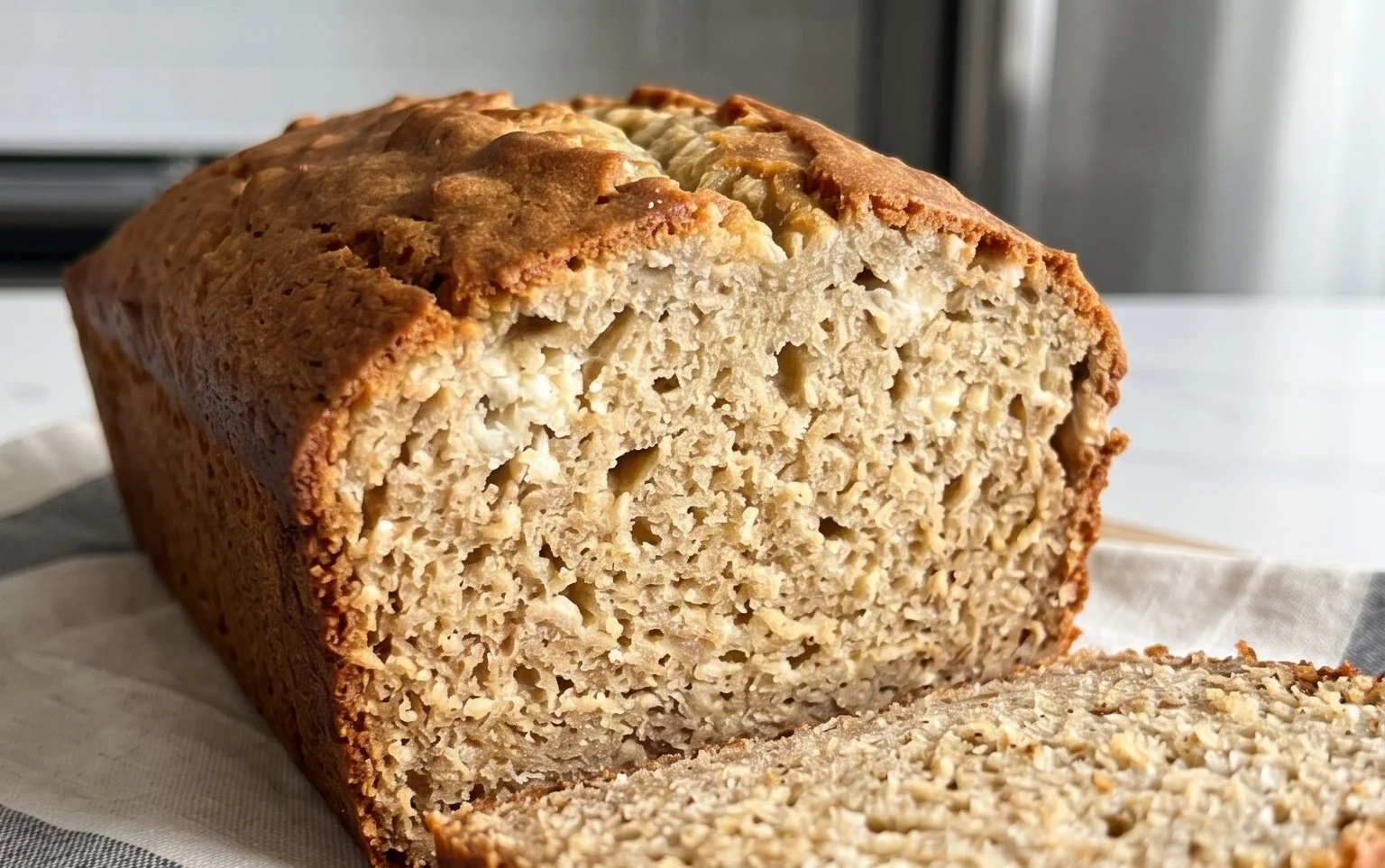 Cottage Cheese Banana Bread