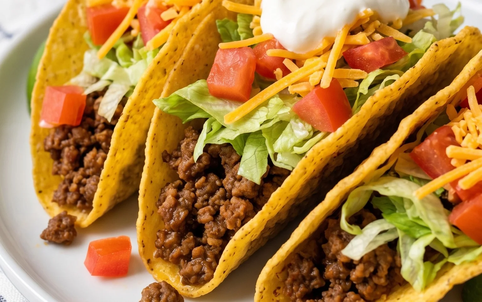 Crispy Ground Beef Tacos