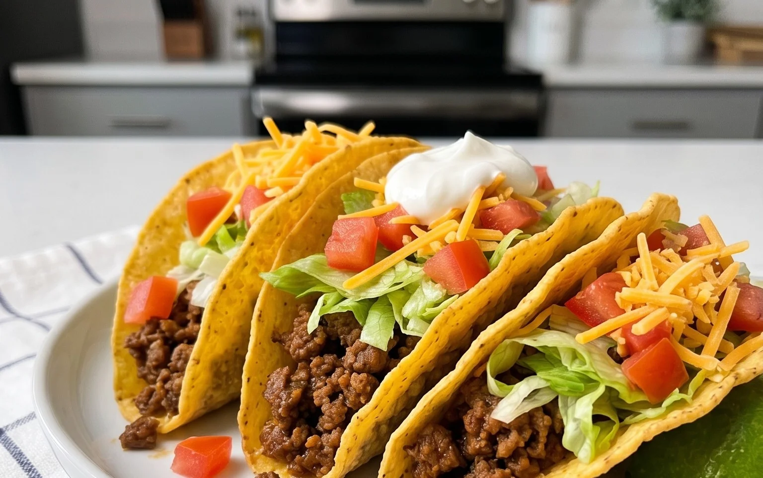 Crispy Ground Beef Tacos