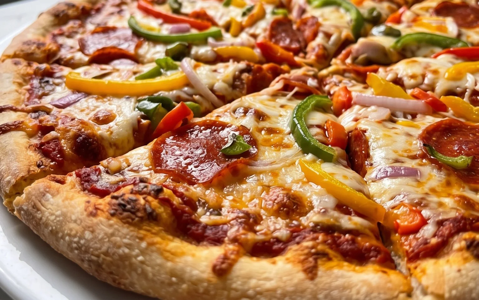 An excellent No Yeast Pizza Dough - quick easy homemade pizza!