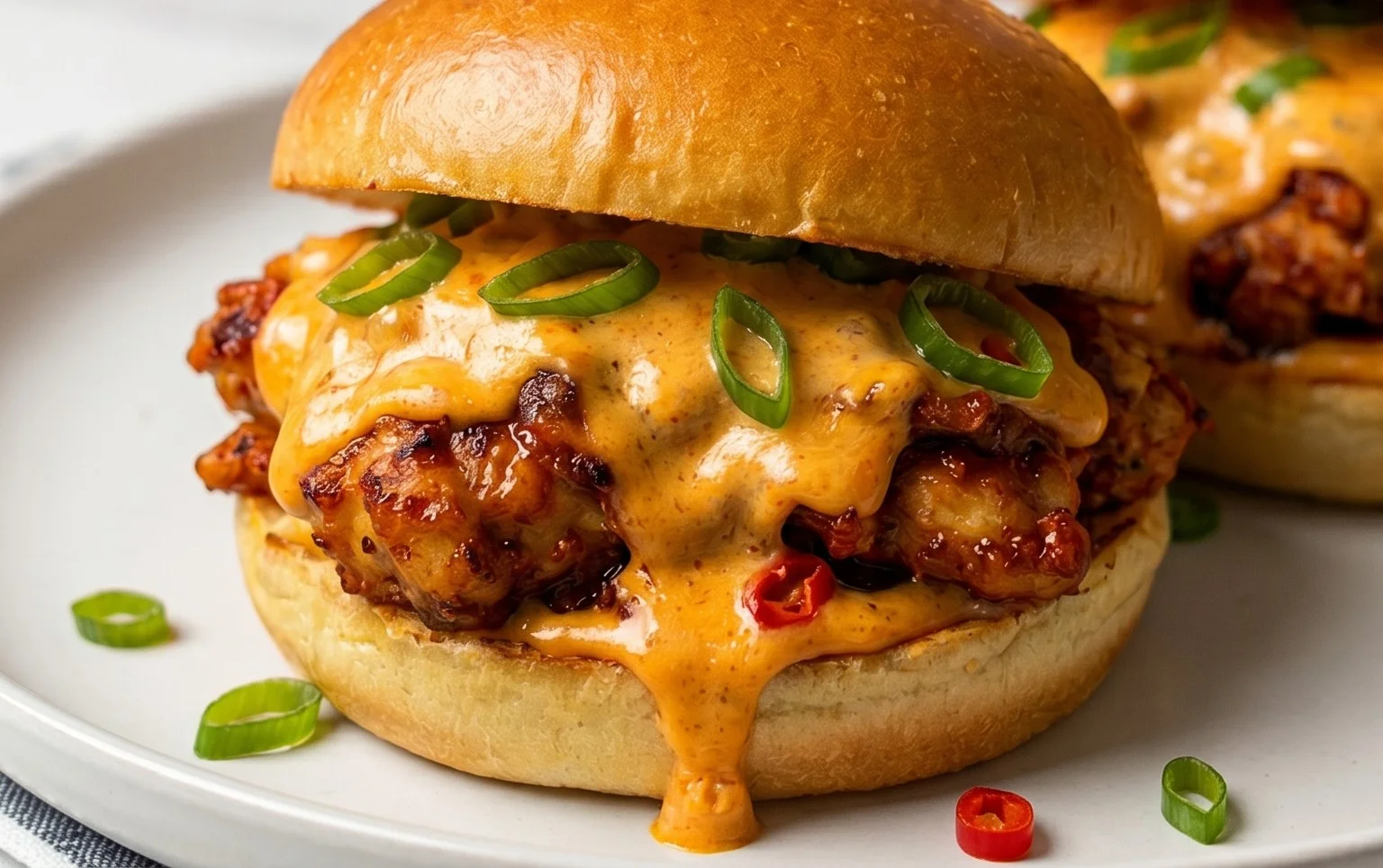 Cheesy Dynamite Chicken Buns