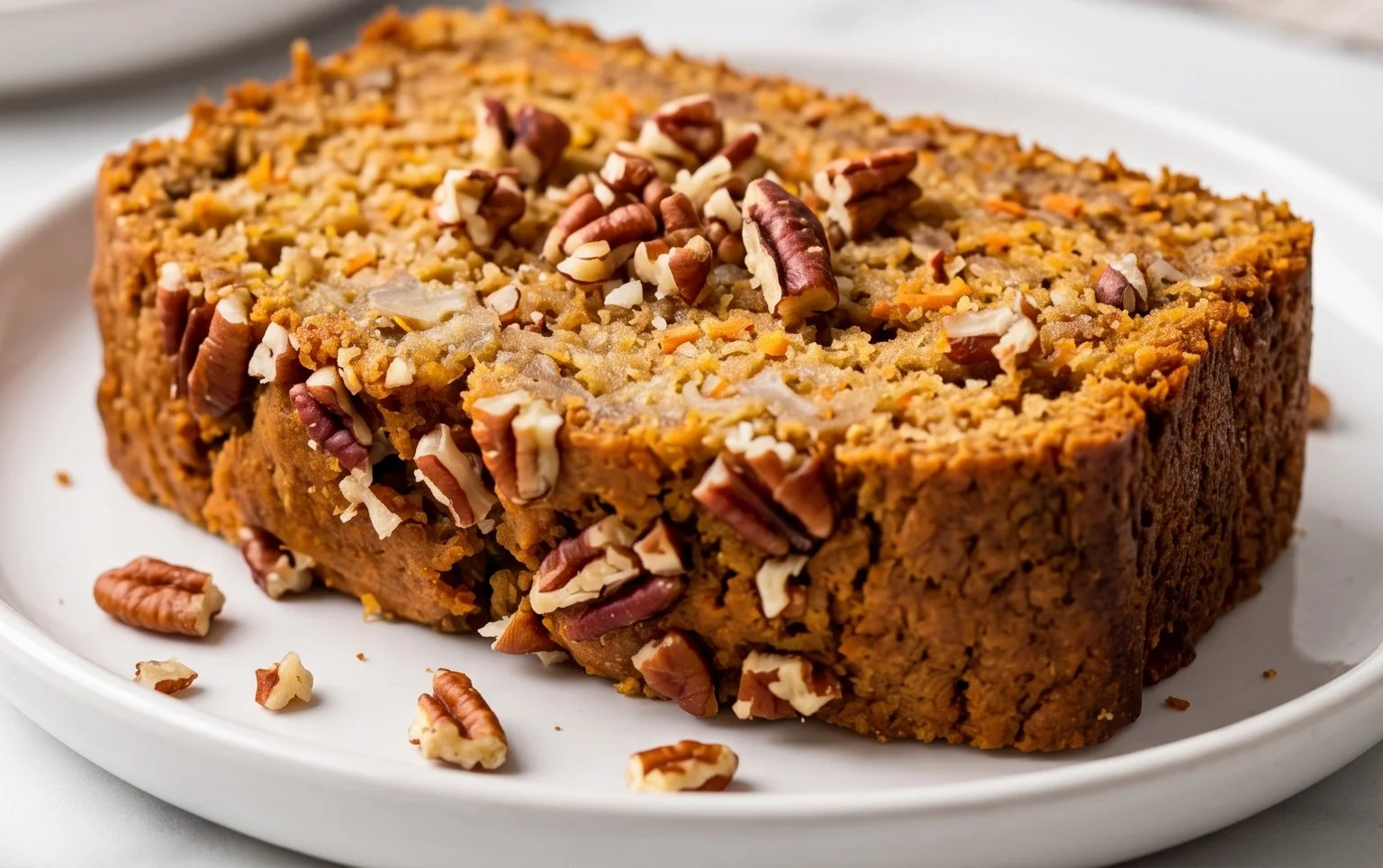 Dairy Free Carrot Cake Banana Bread