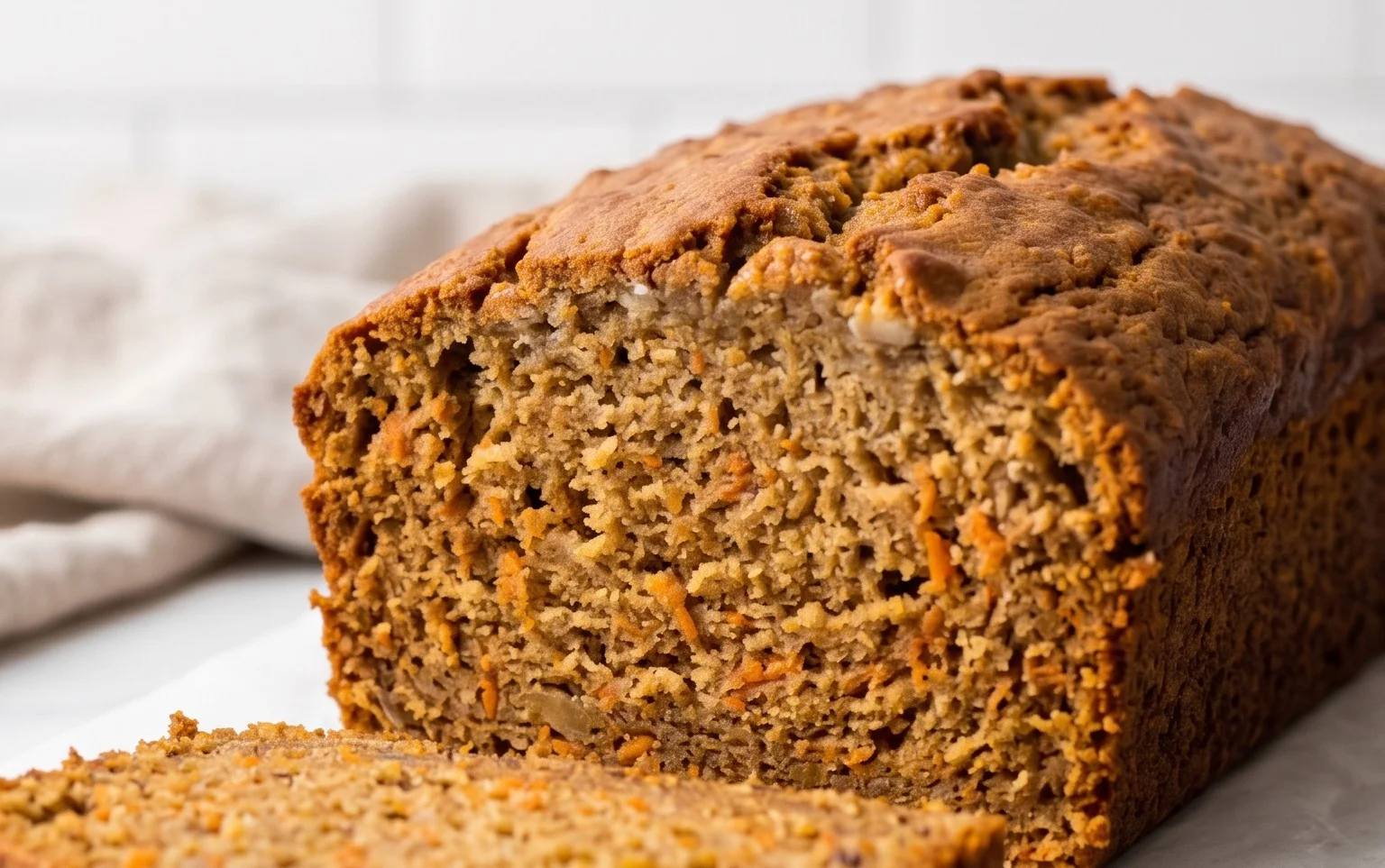 Dairy Free Carrot Cake Banana Bread