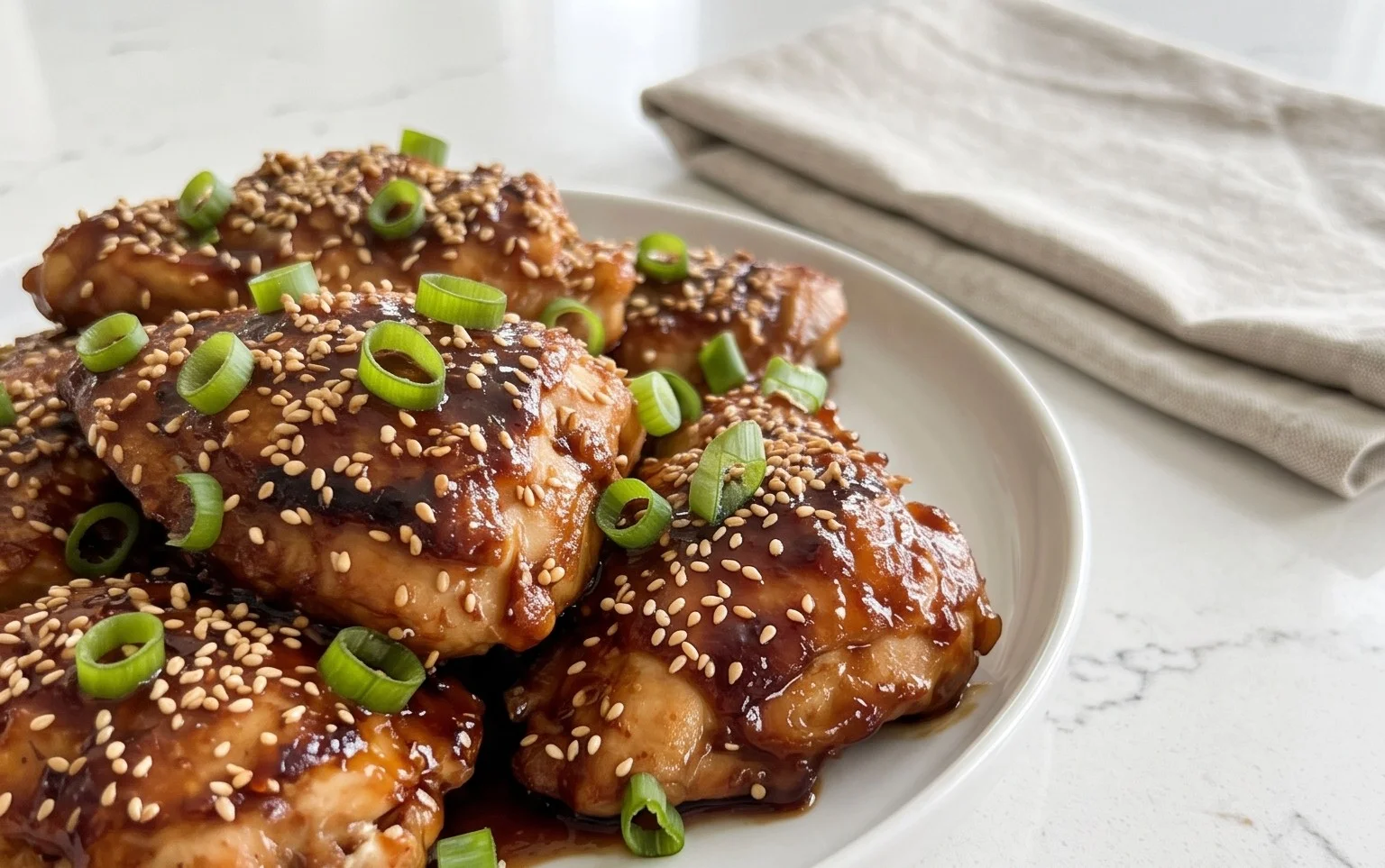 Healthy Sesame Chicken