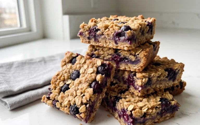 Blueberry Oatmeal Bars