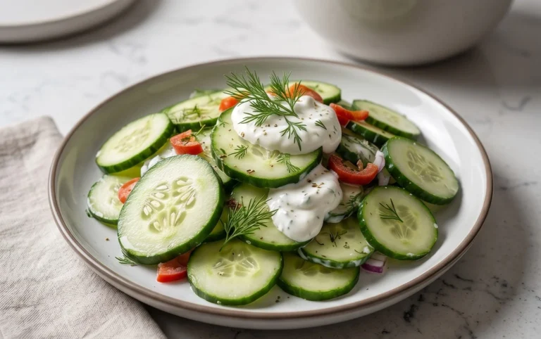 Polish Cucumber Salad