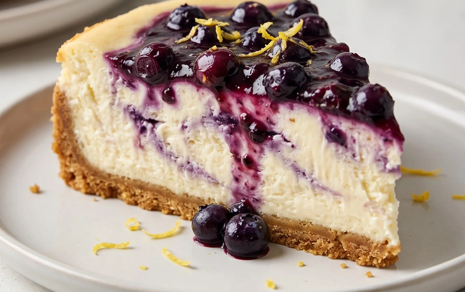 Lemon Blueberry Cheesecake