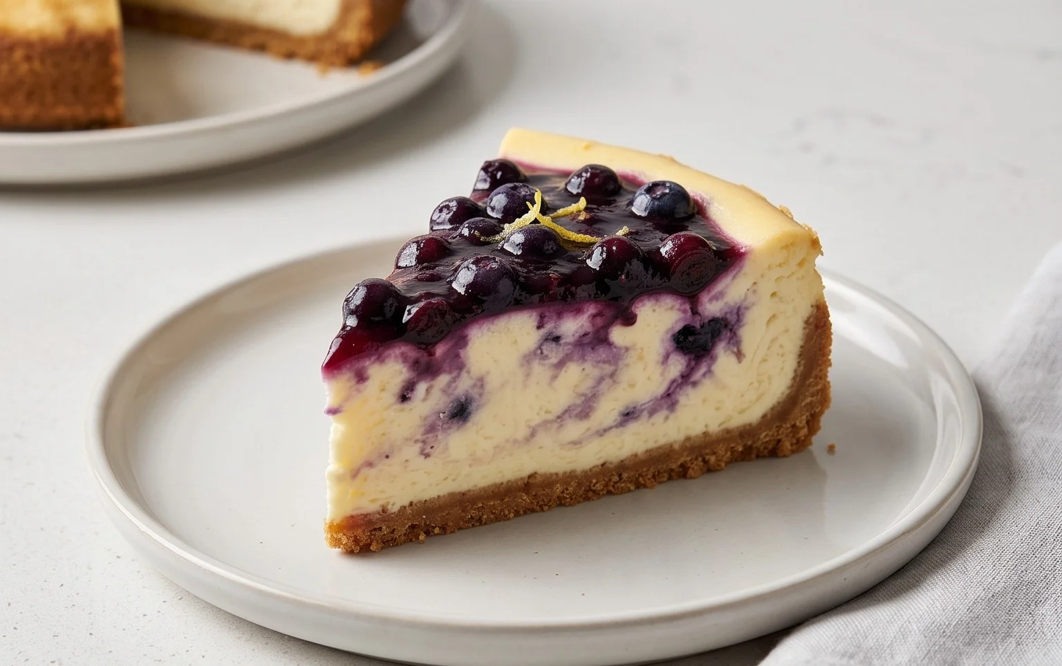 Lemon Blueberry Cheesecake