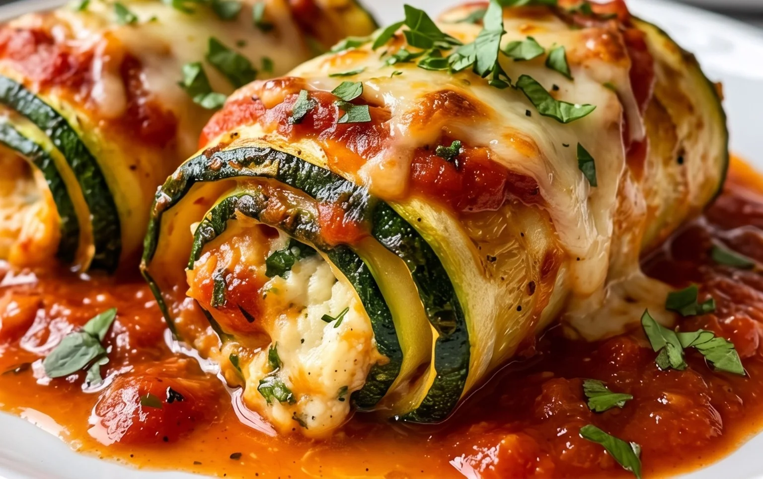 Vegan Zucchini Rollatini