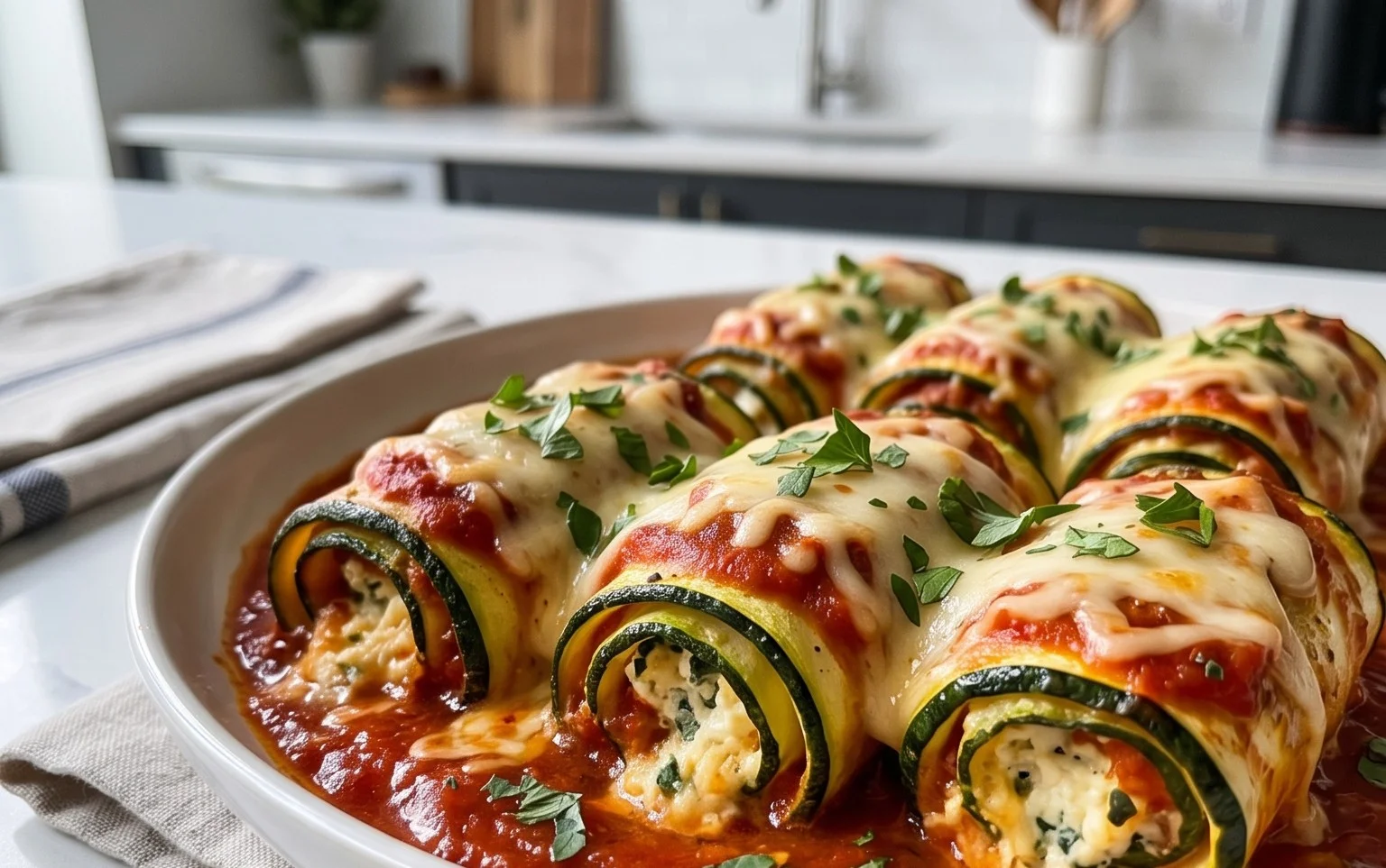 Vegan Zucchini Rollatini