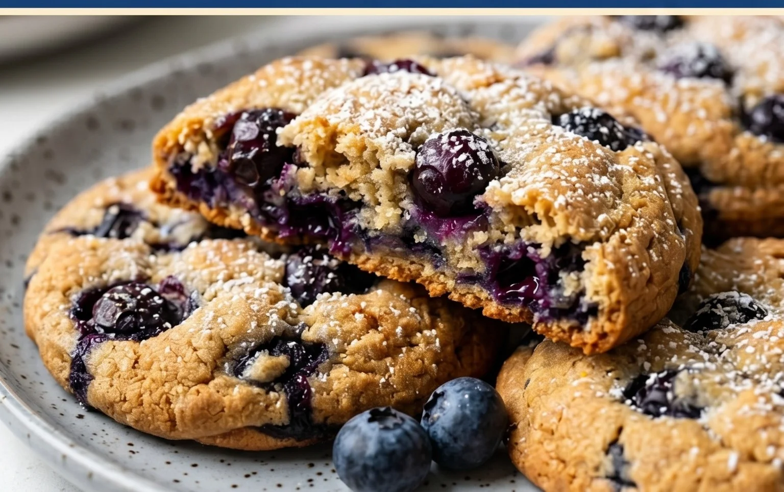 Best Ever Blueberry Cookies