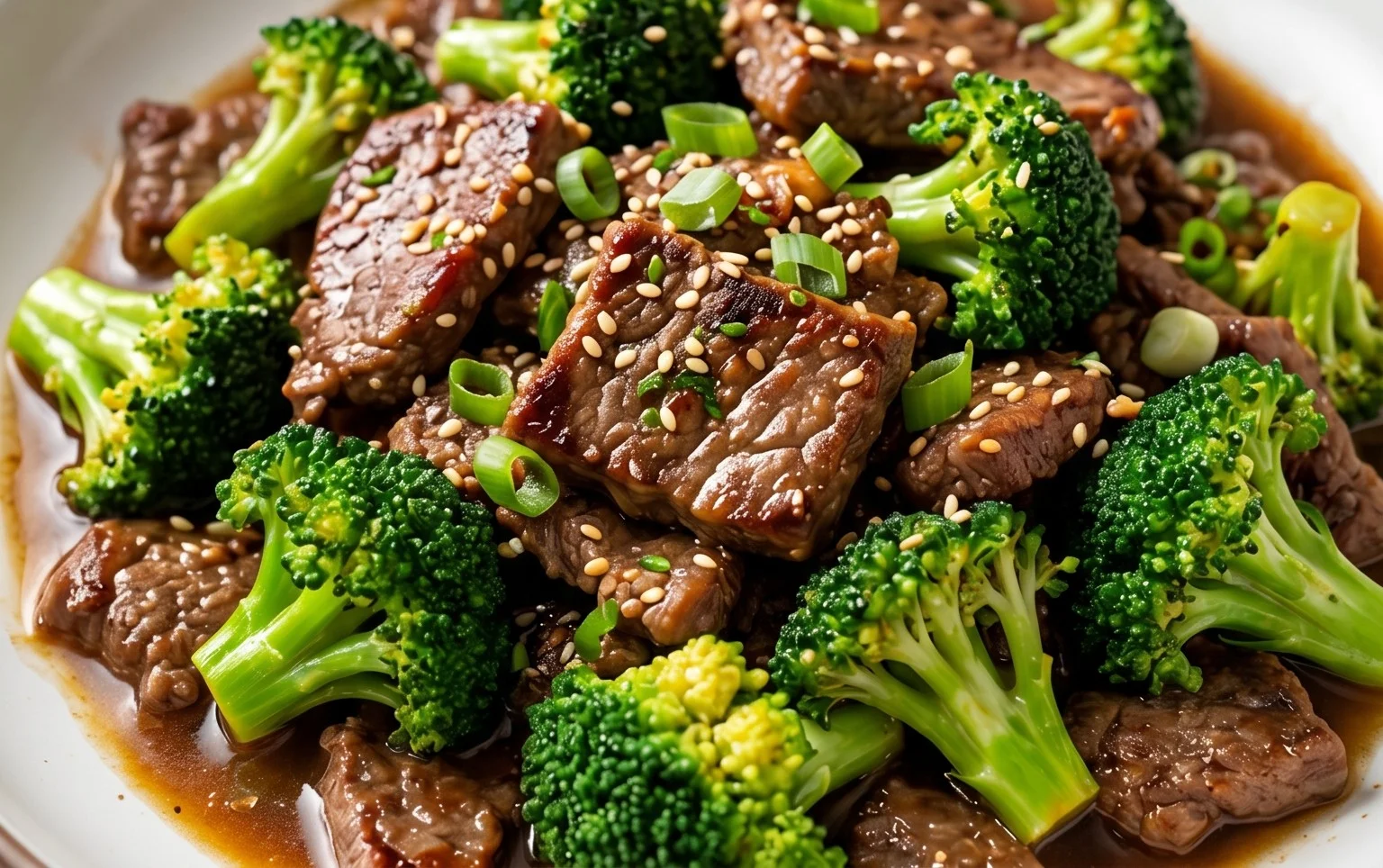 Ground Beef and Broccoli