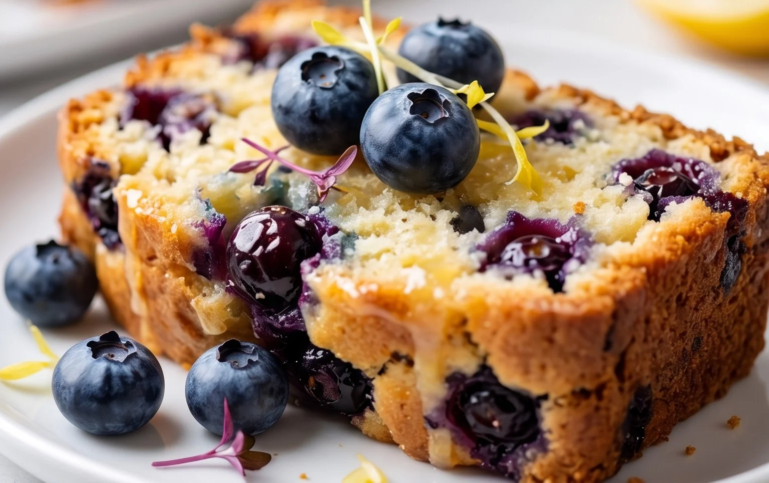 Blueberry and Lemon Loaf