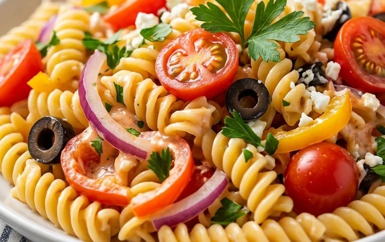 French Dressing Pasta Salad
