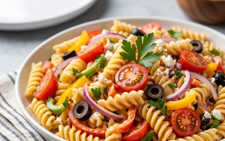 French Dressing Pasta Salad