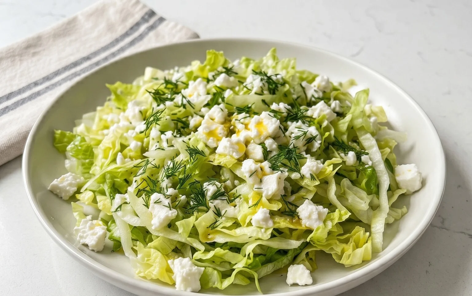 Maroulosalata (Greek Lettuce Salad)