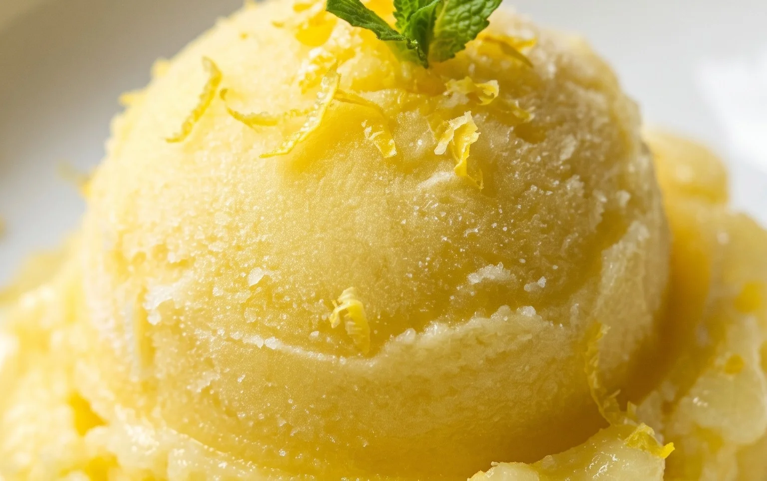 Lemon Sorbet