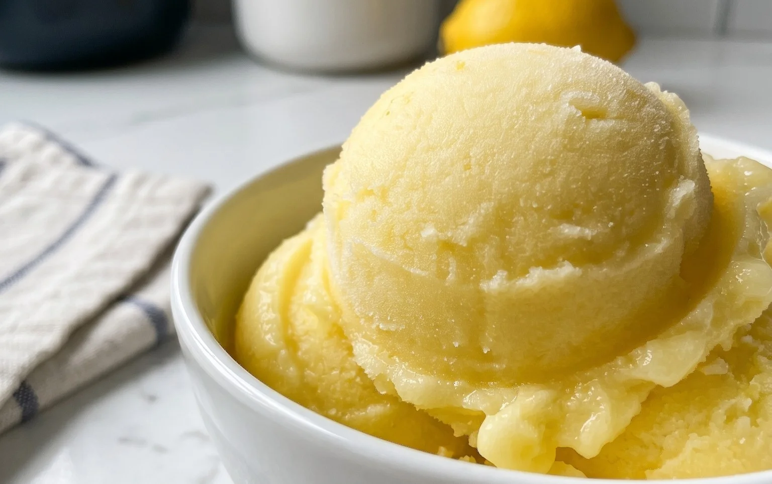 Lemon Sorbet