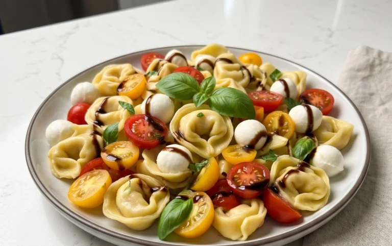 Tortellini Caprese Salad