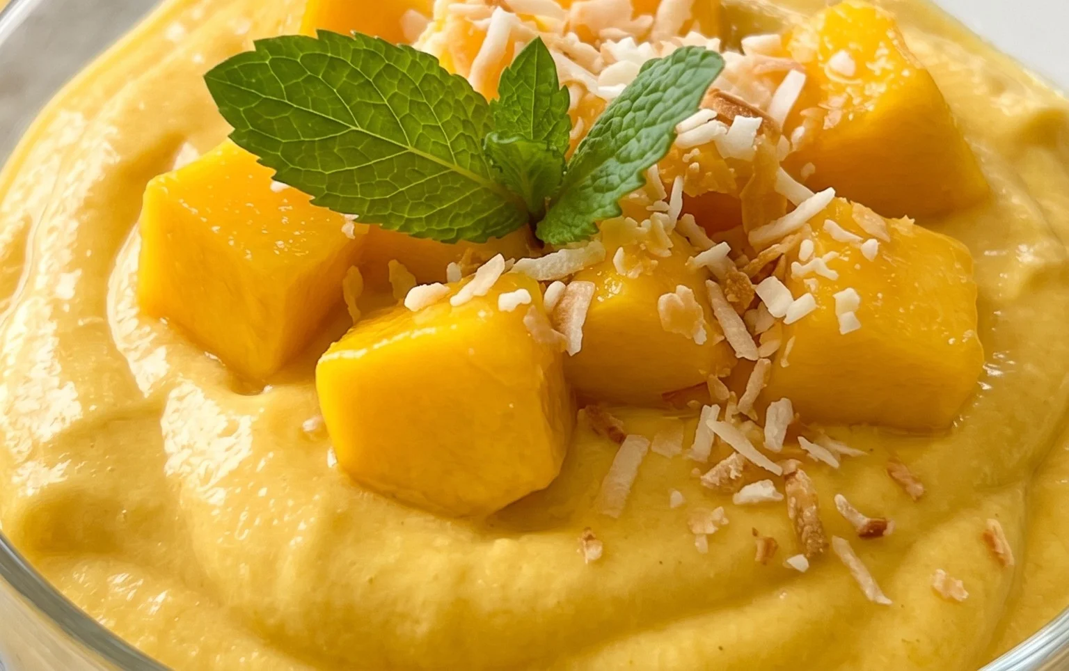 Vegan Mango Mousse