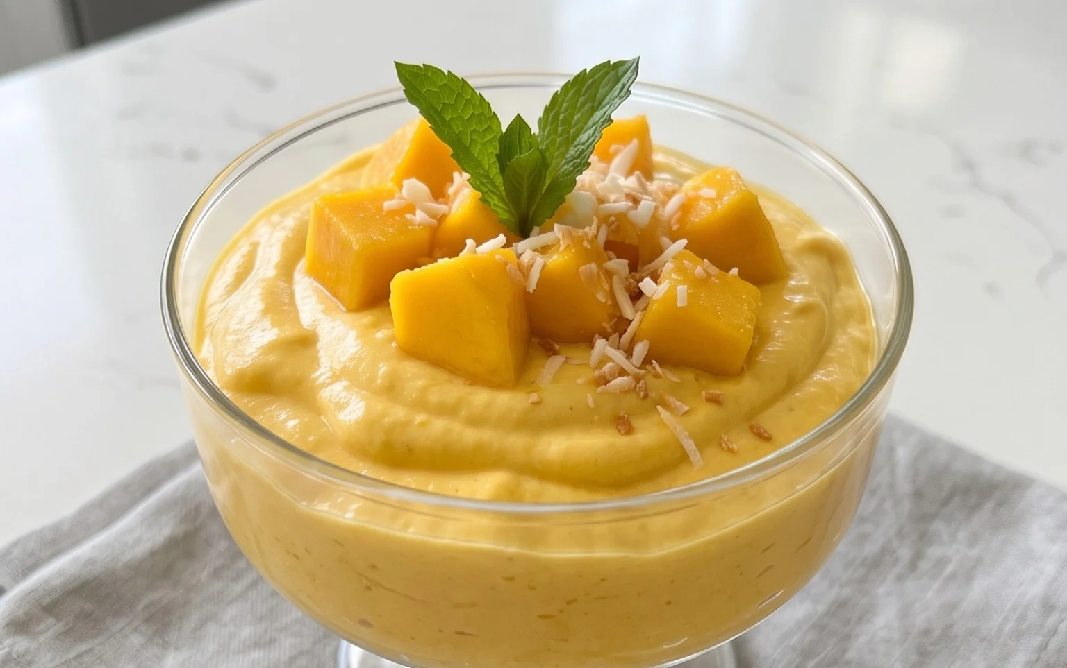 Vegan Mango Mousse