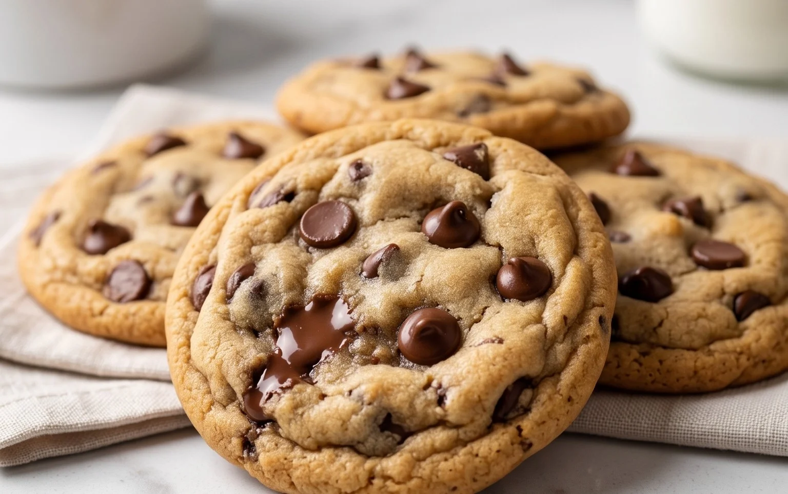 The Best Soft Chocolate Chip Cookies