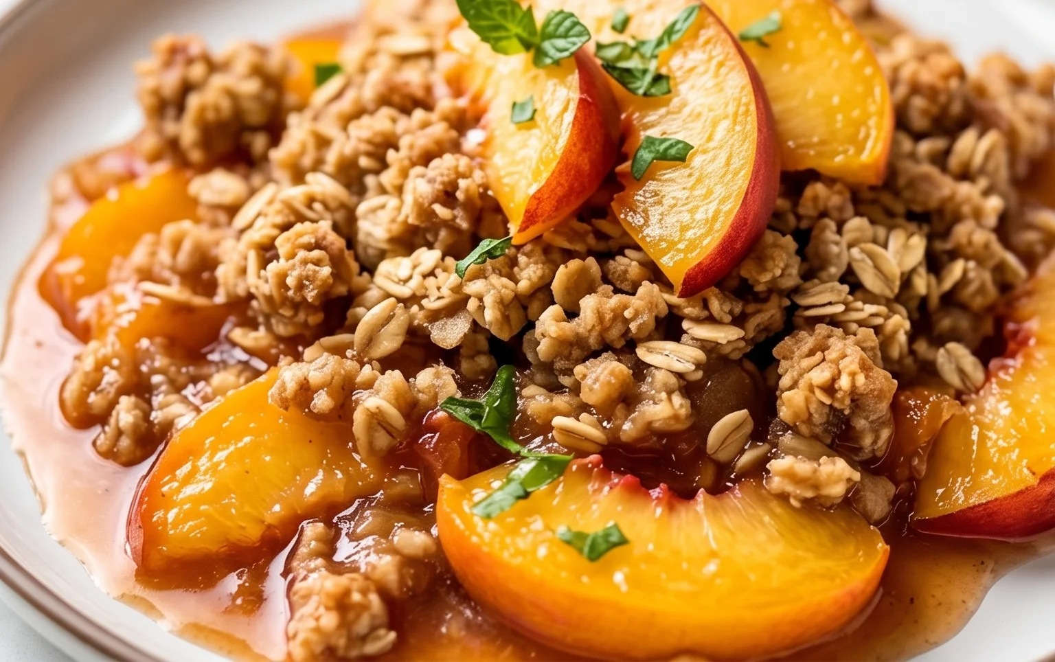 Peach Crisp