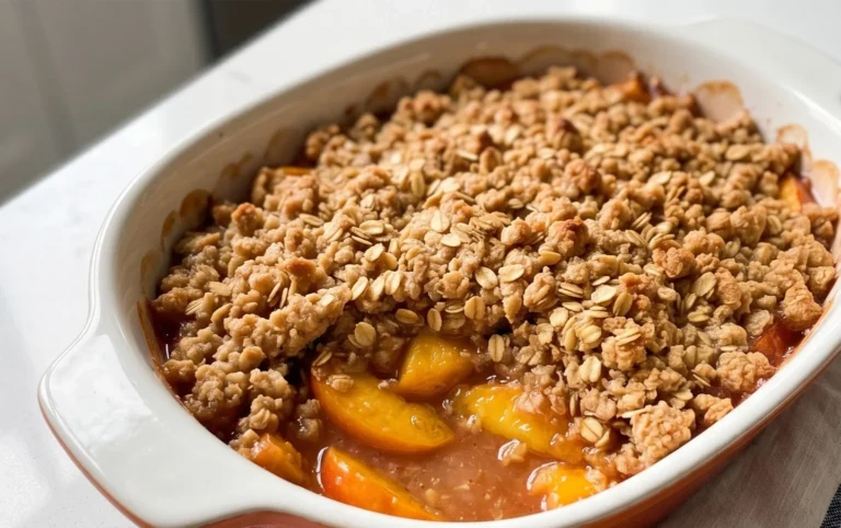 Peach Crisp