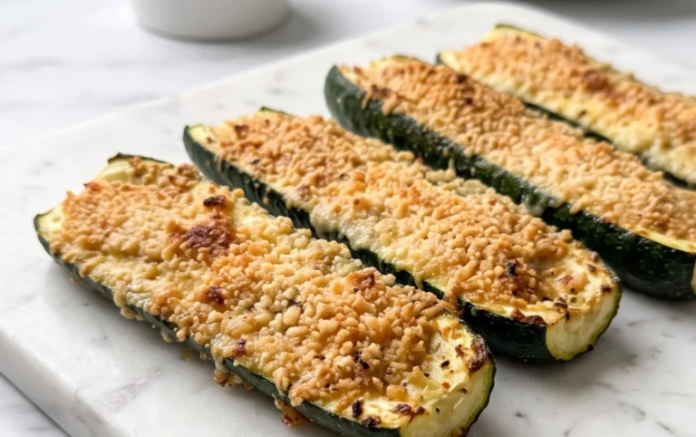 Baked Parmesan Zucchini