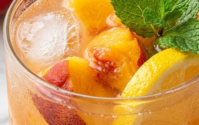 Refreshing Peach Lemonade