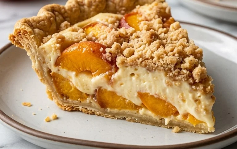Peaches and Cream Pie
