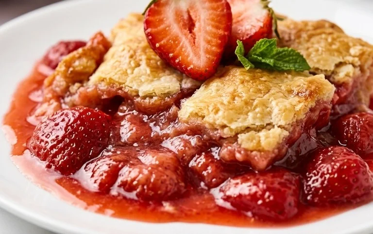 Strawberry Cobbler