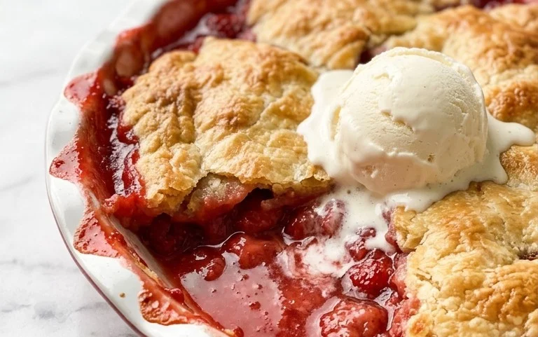 Strawberry Cobbler